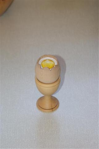 Egg and egg cup by Paul Maddock